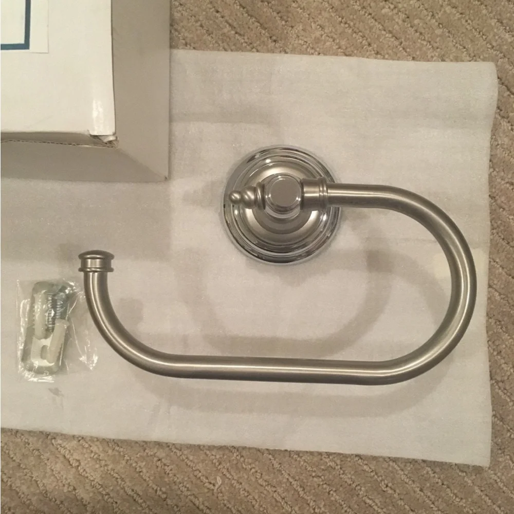 York Chrome Toilet Paper Holder NIB